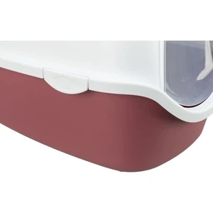 Trixie Kedi Kapalı Tuvaleti, 40x40x56cm, Kırmızı/Beyaz - 4