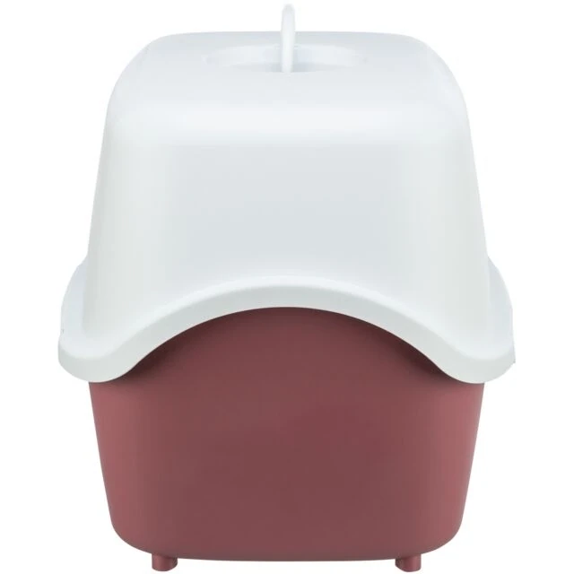 Trixie Kedi Kapalı Tuvaleti, 40x40x56cm, Kırmızı/Beyaz - 5