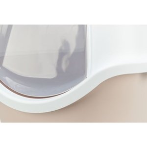 Trixie Kedi Kapalı Tuvaleti, 40x40x56cm, Kum Rengi/Beyaz - 4