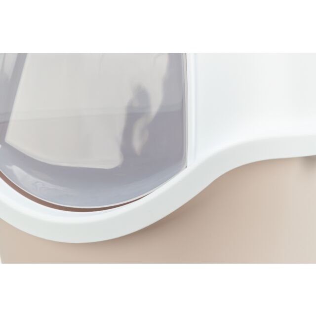 Trixie Kedi Kapalı Tuvaleti, 40x40x56cm, Kum Rengi/Beyaz - 4