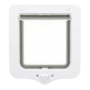 Trixie Kedi Kapısı, Çift Yönlü, 20 x 22 cm, Beyaz - 2