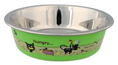 Trixie Kedi Mama Su Kabı, Paslanmaz,0,23Lt 12cm - 1