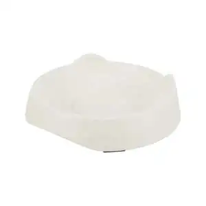Trixie Kedi Mama ve Su Kabı Kedi Kafası Şeklinde Melamin 0,25Lt 17cm Beyaz