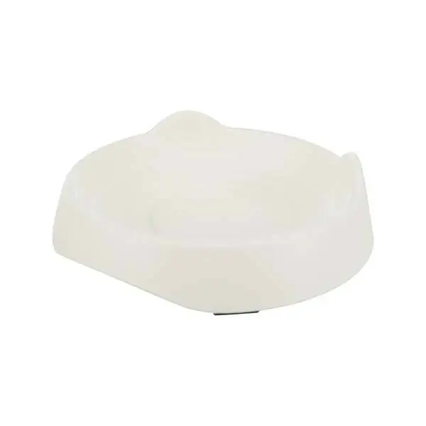 Trixie Kedi Mama ve Su Kabı Kedi Kafası Şeklinde Melamin 0,25Lt 17cm Beyaz - 1