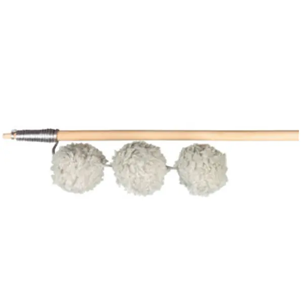 Trixie Kedi Otlu 3 Peluş Top Kedi Oltası 35cm - 2