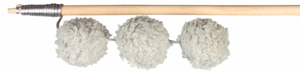 Trixie Kedi Otlu 3 Peluş Top Kedi Oltası 35cm - 1