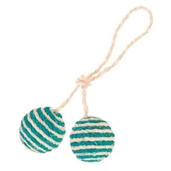 Trixie Kedi Oyuncağı, İpli 2 Top, Ø4.5cm - 2