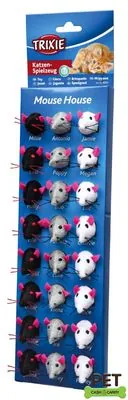 Trixie Kedi Oyuncağı Kedi Otlu Fare 5cm - 3