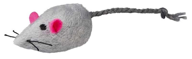Trixie Kedi Oyuncağı, Kedi Otlu Peluş Fare 5cm - 1