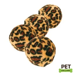 Trixie Kedi Oyuncağı, Leopar Desenli Top 4cm (4Ad) - 3