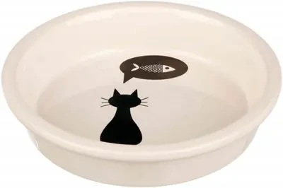 Trixie Kedi Seramik Mama ve Su Kabı 0,25lt. , 13cm - 2