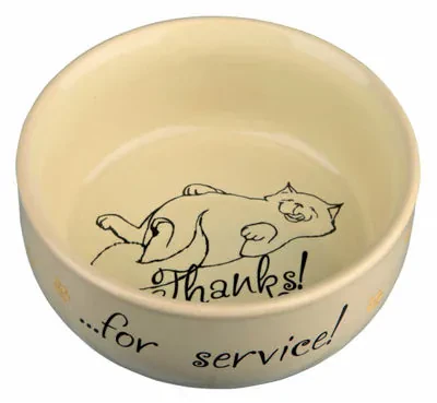 Trixie Kedi Seramik Mama Su Kabı 0,3Lt/11cm - 2