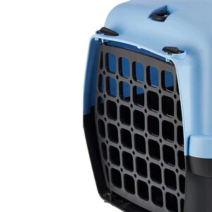 Trixie Kedi Taşıma Çantası 32x31x48 cm Mavi/Koyu Gri - 4