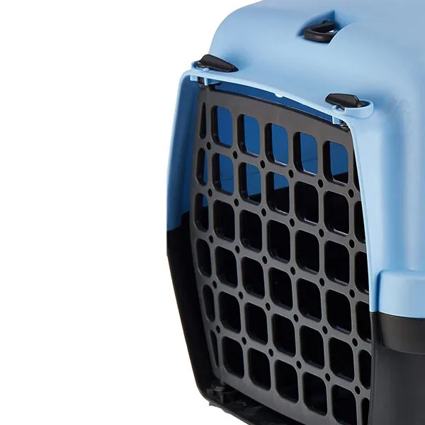 Trixie Kedi Taşıma Çantası 32x31x48 cm Mavi/Koyu Gri - 4