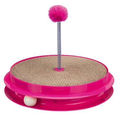 Trixie Kedi Tırmalama Oyuncağı, Ø35cmx7cm, Pembe - 1