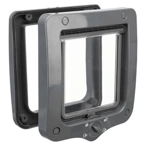 Trixie Dört Yönlü Kedi Kapısı 20x22cm,Gri - 2