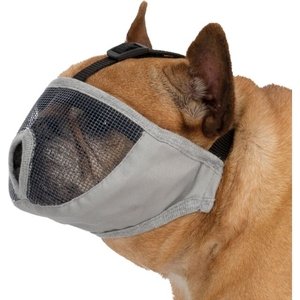 Trixie Kısa Burunlu Köpek Ağızlığı M Kısa Gri - 3