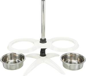 Trixie Köpek Ayaklı Mama ve Su Kabı Melamin Paslanmaz Çelik 2×1,6Lt 21cm - 2