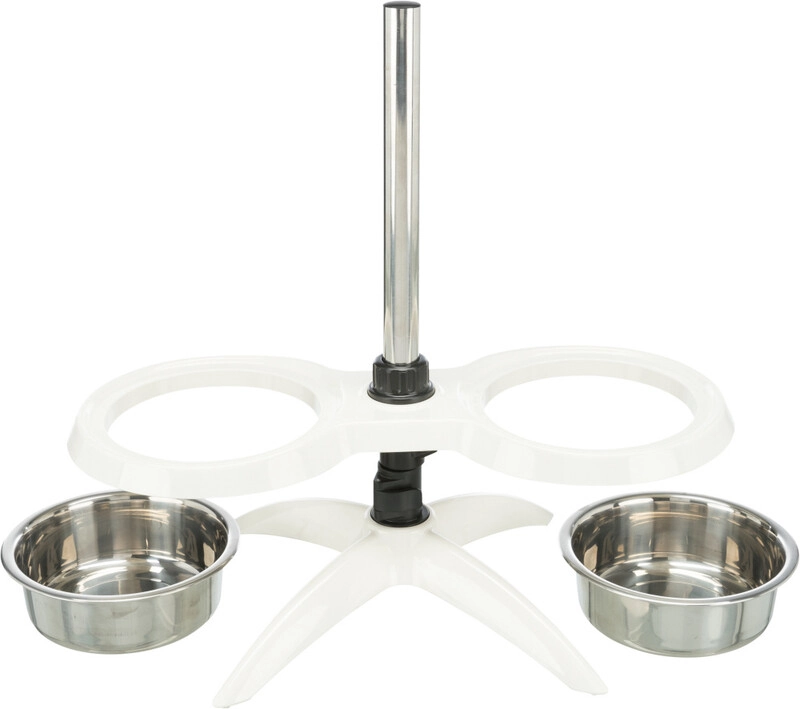 Trixie Köpek Ayaklı Mama ve Su Kabı Melamin Paslanmaz Çelik 2×1,6Lt 21cm - 2