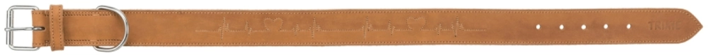 Trixie Köpek Boyun Tasması Kalın Deri 38-47cm 40mm M Kahverengi - 4