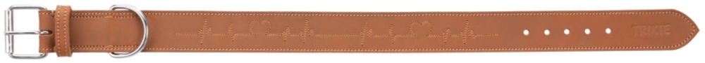 Trixie Köpek Boyun Tasması Kalın Deri 47-55cm 40mm L Kahverengi - 3