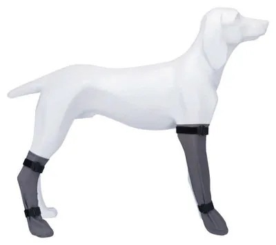 Trixie Köpek Çorabı, Su Geçirmez, XL:12cm/45cm Gri - 1