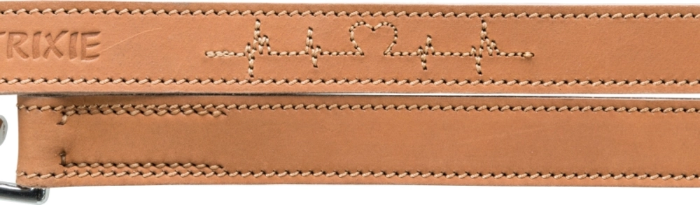 Trixie Köpek Gezdirme Kayışı Gerçek Kalın Deri 2m 20mm L-XL Kahverengi - 4