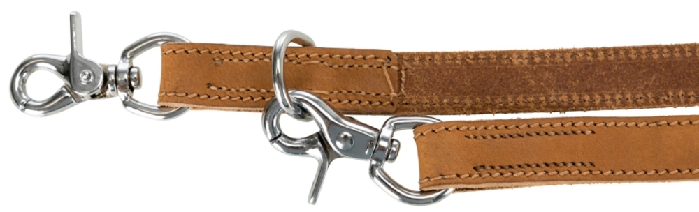 Trixie Köpek Gezdirme Kayışı Gerçek Kalın Deri 2m 20mm M-L Kahverengi - 2