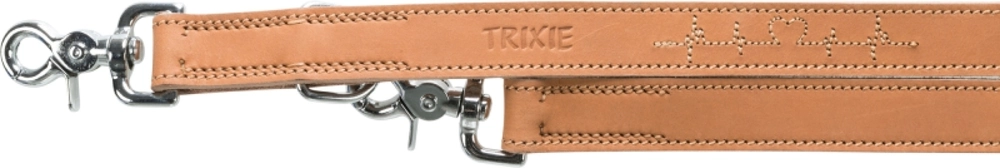 Trixie Köpek Gezdirme Kayışı Gerçek Kalın Deri 2m 20mm M-L Kahverengi - 3