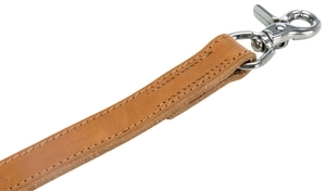 Trixie Köpek Gezdirme Kayışı Gerçek Kalın Deri 2m 20mm M-L Kahverengi - 4