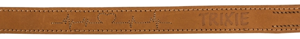 Trixie Köpek Gezdirme Kayışı Gerçek Kalın Deri 2m 20mm M-L Kahverengi - 5