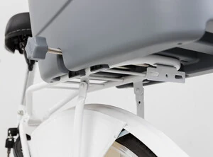 Trixie Bisiklet Arkası Köpek Taşıma Sepeti 36x47x46 cm Gri - 6