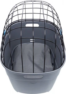 Trixie Bisiklet Arkası Köpek Taşıma Sepeti 36x47x46 cm Gri - 3