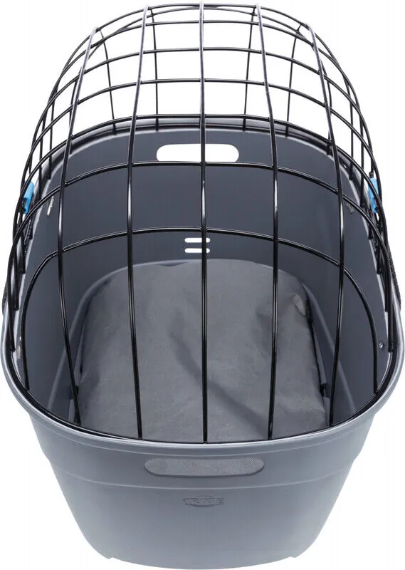 Trixie Bisiklet Arkası Köpek Taşıma Sepeti 36x47x46 cm Gri - 3