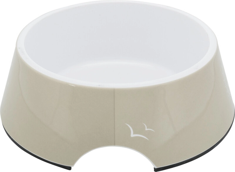 Trixie Köpek Mama ve Su Kabı Melamin Paslanmaz Çelik 0.8Lt-22cm Kum Beji - 2