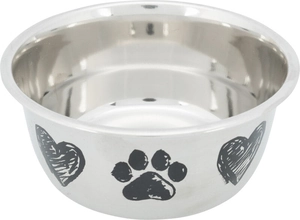 Trixie Köpek Mama ve Su Kabı Paslanmaz Çelik 1Lt 13cm