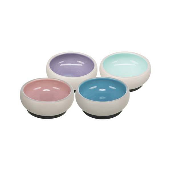 Trixie Köpek Mama ve Su Kabı, Seramik, Kauçuk Kaymaz Tabanlı, 0,3lt / 11cm - 1