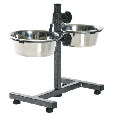 Trixie Köpek Mama&Su Kabı,Ayaklı, 2×1,8 L/Ø 20cm - 1