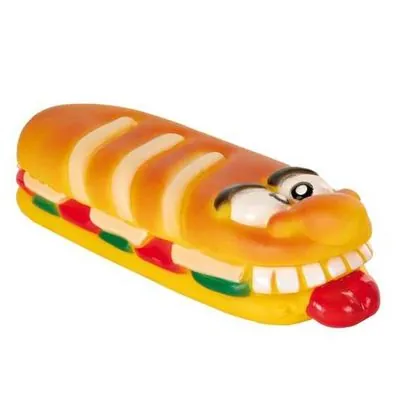 Trixie Köpek Oyuncağı , Vinyl Salamlı Sandviç 19cm - 1