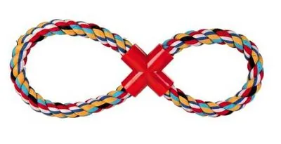 Trixie Köpek Pamuk İpten Örgü Diş İpi , 280Gr 35cm - 2