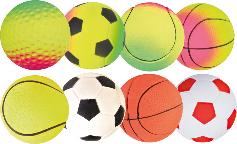 Trixie Köpek Yüzen Natürel Kauçuk Fosforlu Top - 1