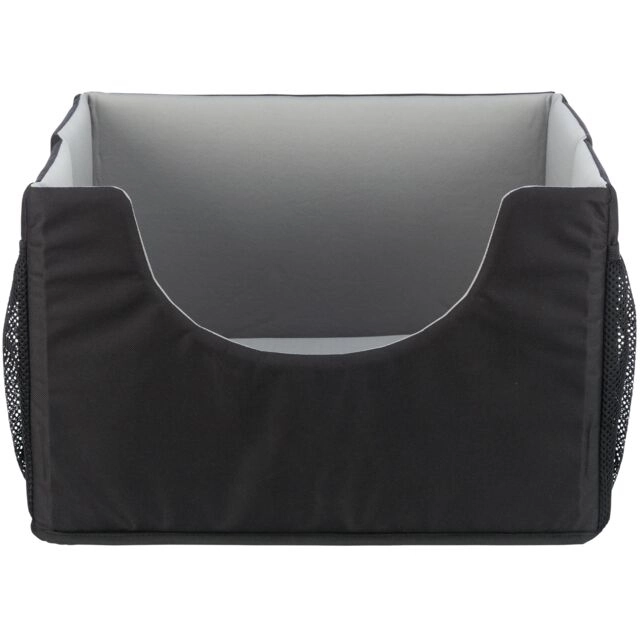 Trixie Küçük Köpek Araba Koltuğu, 45x28x40cm, Siyah/Gri - 2