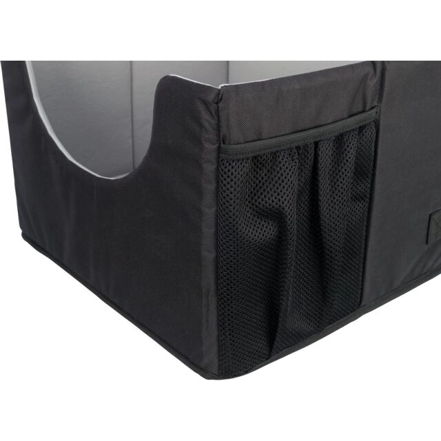 Trixie Küçük Köpek Araba Koltuğu, 45x28x40cm, Siyah/Gri - 3