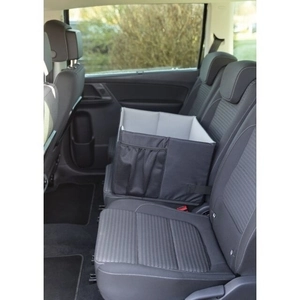 Trixie Küçük Köpek Araba Koltuğu, 45x28x40cm, Siyah/Gri - 5