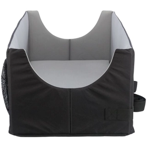 Trixie Küçük Köpek Araba Koltuğu, 80x28x39cm, Siyah/Gri - 3