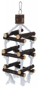 Trixie Kuş Tüneği Doğal İpli Kule 34cm - 2