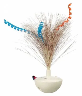 Trixie Pilli Otomatik Kedi Oyuncağı, Tüylü 5X14cm - 1