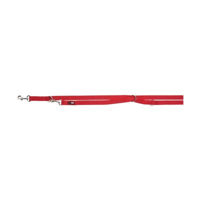 Trixie Premium Gezdirme Kayışı 2m / 15mm Kırmızı - 1