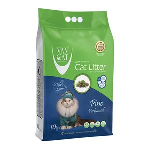 Vancat Çam Kokulu İnce Taneli Topaklanan Kedi Kumu 10 LT