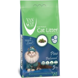 Vancat Çam Kokulu İnce Taneli Topaklanan Kedi Kumu 5 lt